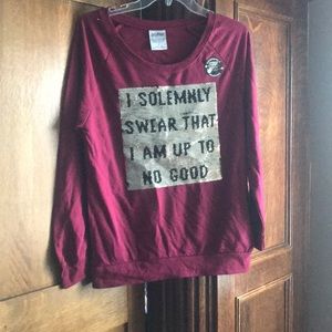 Harry Potter mischief managed shirt
